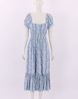 Loveshackfancy Kennedy Off The Shoulder Maxi Dress Size Small