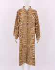 Dries Van Noten X Len Lye Long Sleeve Shirt Dress Size 36 | AU 8