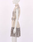 Zimmermann Striped Belted Utility Mini Dress Size 0