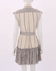 Zimmermann Striped Belted Utility Mini Dress Size 0