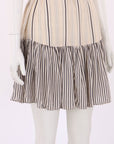 Zimmermann Striped Belted Utility Mini Dress Size 0