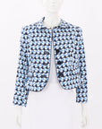 Anna Thomas Printed Cotton Jacket Size 12