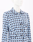 Anna Thomas Printed Cotton Jacket Size 12