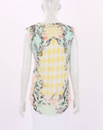 Balmain Linen Print Tank Size FR 36 | AU 8