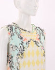 Balmain Linen Print Tank Size FR 36 | AU 8