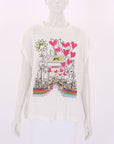 Zimmermann 'Halcyon' Graphic Print Top Size 1