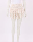 Ulla Johnson Floral Ruffle Mini Skirt Size US 2 | AU 6
