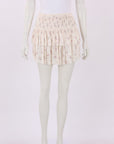 Ulla Johnson Floral Ruffle Mini Skirt Size US 2 | AU 6