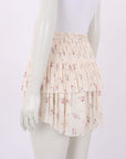 Ulla Johnson Floral Ruffle Mini Skirt Size US 2 | AU 6