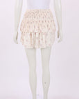Ulla Johnson Floral Ruffle Mini Skirt Size US 2 | AU 6