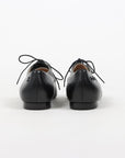Chanel Leather Pointed Oxford Loafers Size 39.5
