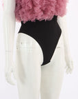 Alchemy X Lia Aram Ruffled Tulle Bodysuit Size Small