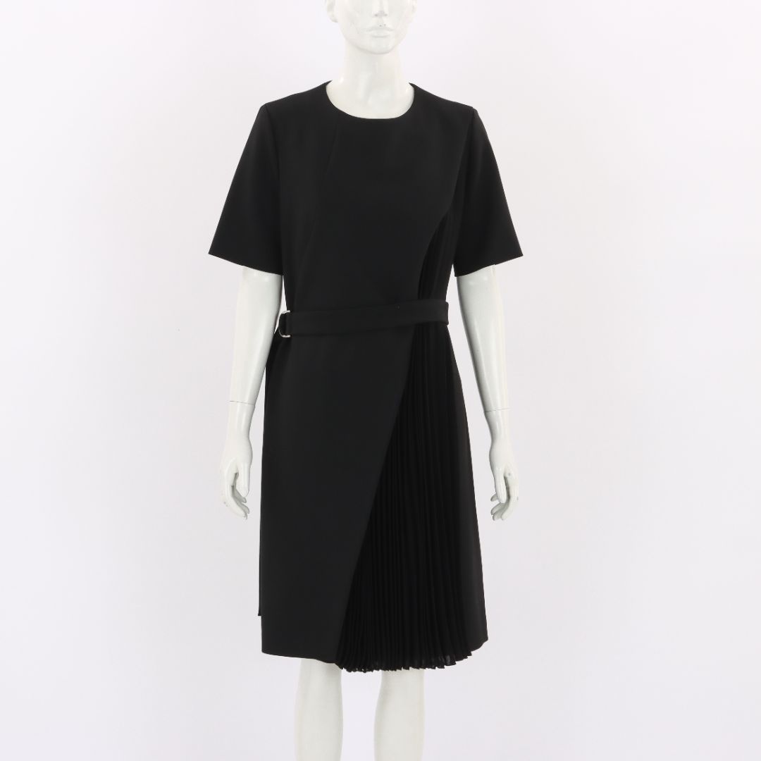 Boss Hugo Boss Belted Pleated Dress Size IT 38 | AU 6