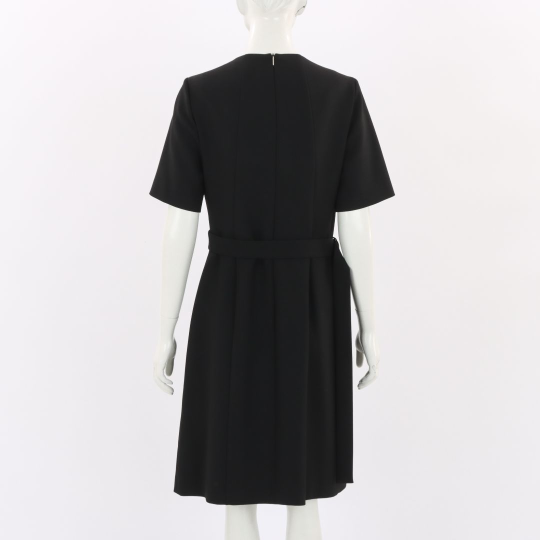 Boss Hugo Boss Belted Pleated Dress Size IT 38 | AU 6