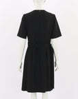 Boss Hugo Boss Belted Pleated Dress Size IT 38 | AU 6