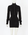 Aya Muse Rutu Cotton Blend Mini Dress Size S
