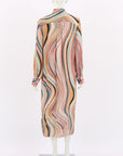 Paul Smith Dusky Swirl Shirt Dress Size 40 | AU 12