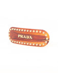 Prada Logo Hair Clip