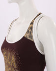 Dolce & Gabbana Leopard Print Mesh Singlet Size L