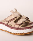 Chloe Lilli Platform Slides Size 36