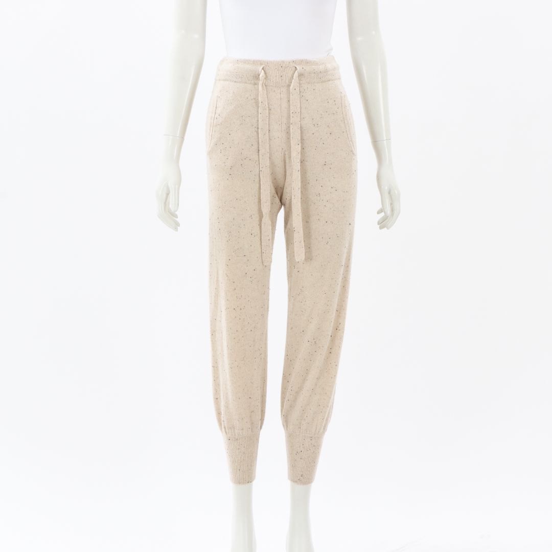 Flannel Cashmere Speckled Knit Pants Size 0