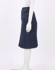 Scanlan Theodore Denim Pencil Skirt Size 8