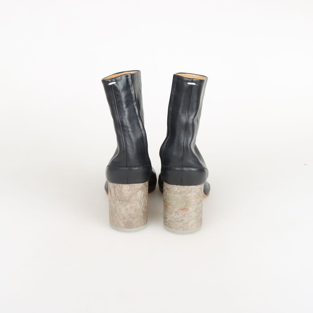 Maison Margiela Tabi Leather Ankle Boots Size 36