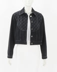 Chanel 2022 Quilted Denim Jacket Size FR 34 | AU 6