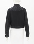 Chanel 2022 Quilted Denim Jacket Size FR 34 | AU 6