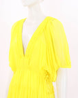 La Ligne Constance Silk Chiffon Dress Size M