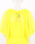La Ligne Constance Silk Chiffon Dress Size M
