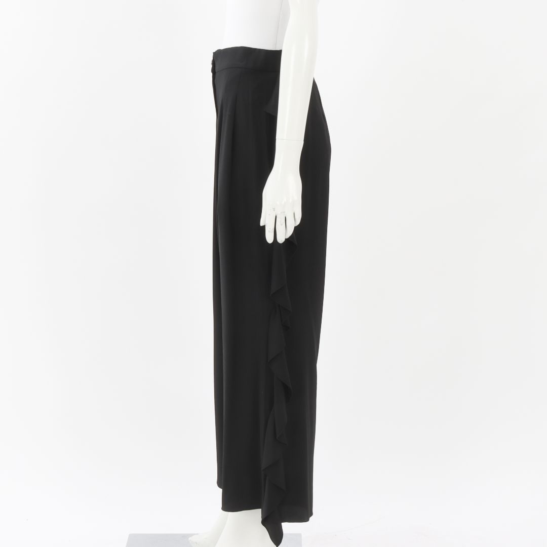 Chanel 21C Silk Ruffle Pants Size FR 40 | AU 12