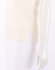 Ganni Wool Blend Knit Vest Size S
