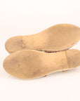 Valentino Rockstud Leather D'orsay Espadrilles Size 36