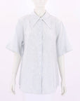 Lee Mathews Striped Short Sleeve Shirt Size 2