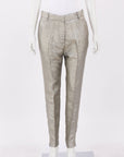 Mes Demoiselles Sanders Metallic Slender Pant Size FR 38 | AU 10