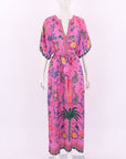 Lola Australia Silk 'Norman' Maxi Dress Size S