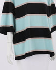 Cynthia Rowley Malibu Striped Tee Size L