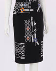 Peter Pilotto Wool Embroidered Sheath Dress Size 10