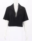 Johanna Ortiz Misty Hem Terry Towelling Top Size M