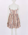 Agua By Agua Bendita Rosa Lluvia Floral Dress Size M