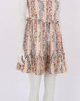 Agua By Agua Bendita Rosa Lluvia Floral Dress Size M