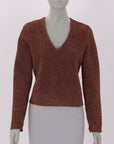 Scanlan Theodore V neck Lurex Top Size S