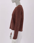 Scanlan Theodore V neck Lurex Top Size S