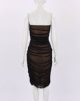 Norma Kamali Walter Sheer Dress Size 40 | AU 12
