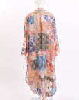 Zimmermann 'Devi' Belted Silk Shirt Dress Size 4