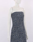 Matteau Silk Floral Strapless Dress Size 2