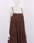 Matteau Cotton Floral Tiered Dress Size 2