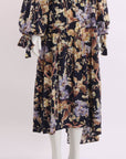 Zimmermann 'Sabotage' Floral Midi Dress Size 3