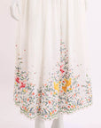 Zimmermann 'Carnaby' Belted Embroidered Skirt Size 3